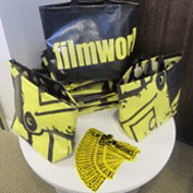 Film Works swag